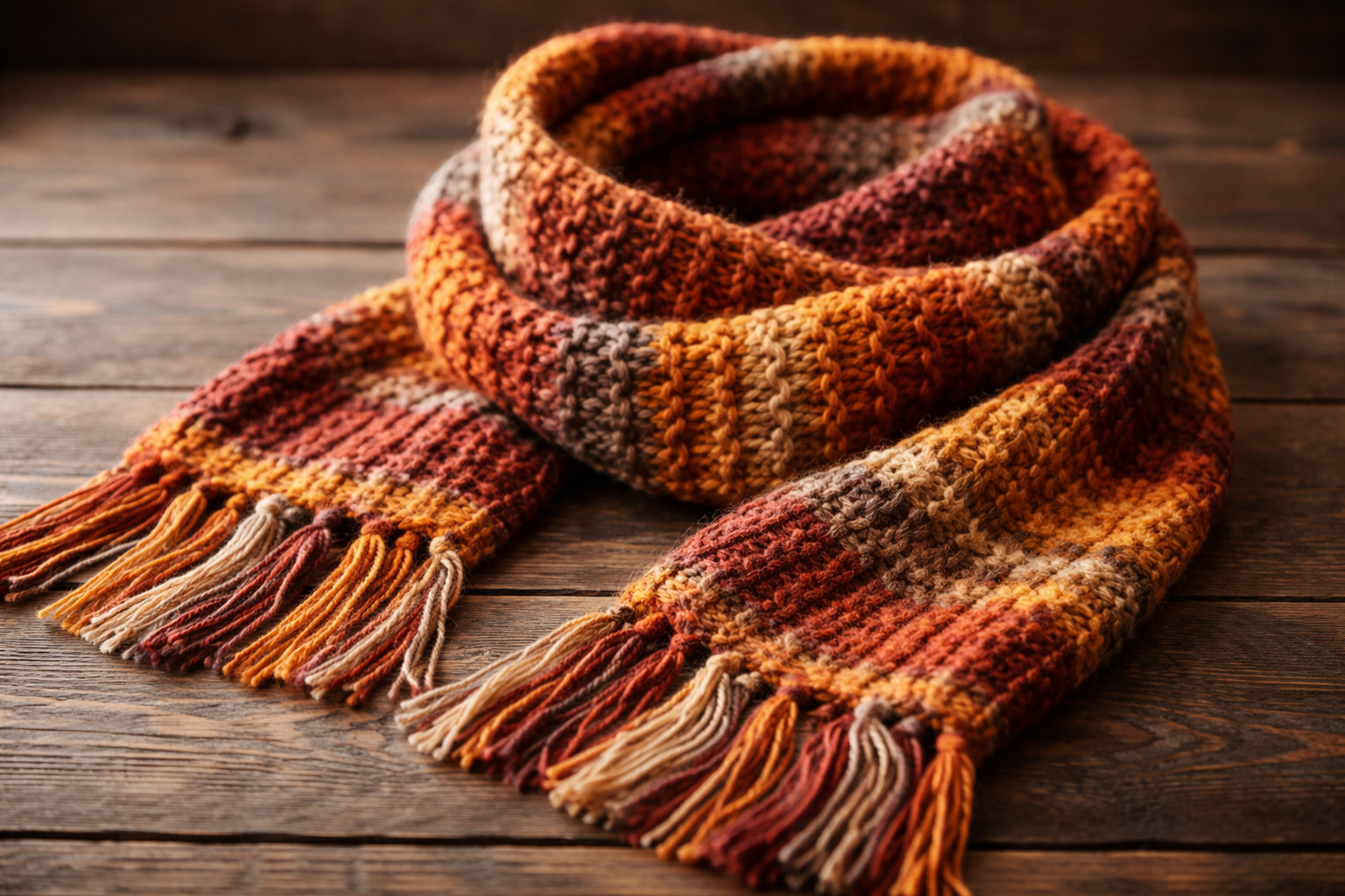 Örme atkı ve bere örnekleri