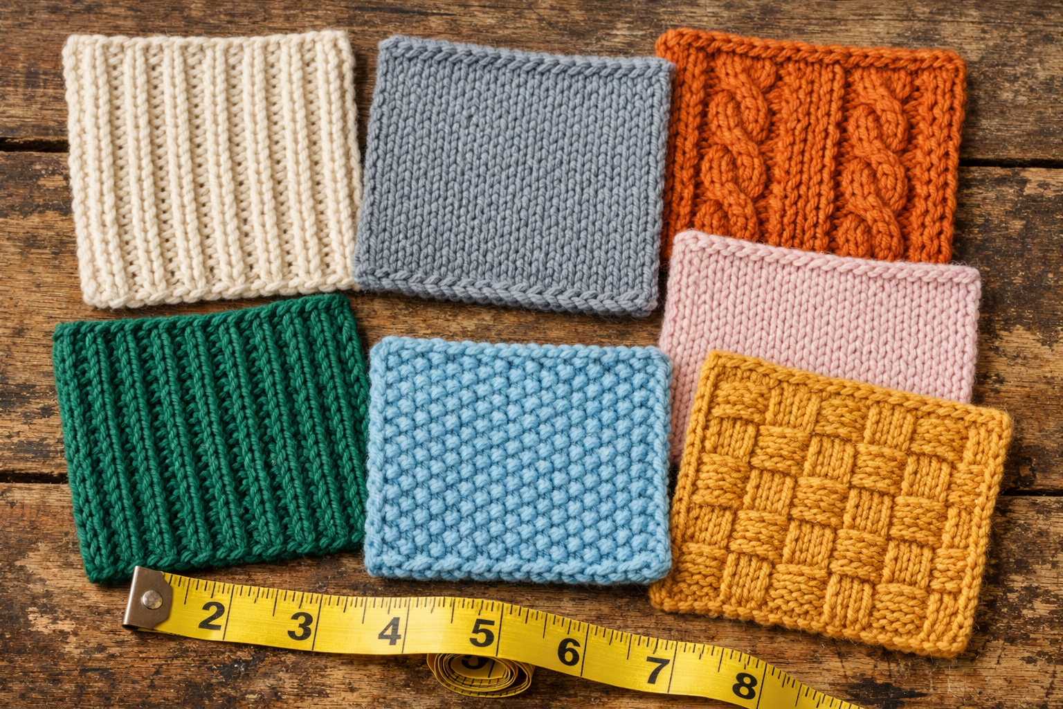 Renkli örme örnekleri